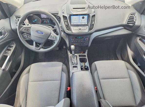 1FMCU0GD2HUC63598 2017 FORD ESCAPE Silver Առջևի վահանակի տեսք