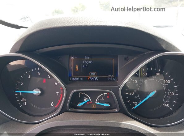 1FMCU0GD2HUC67795 2017 FORD ESCAPE White Вид задніх сидінь