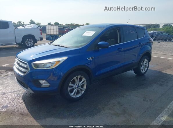 1FMCU0GD2HUD74636 2017 FORD ESCAPE Blue Front left