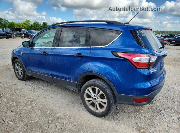 1FMCU0GD2HUE05786 2017 FORD ESCAPE Blue Rear left