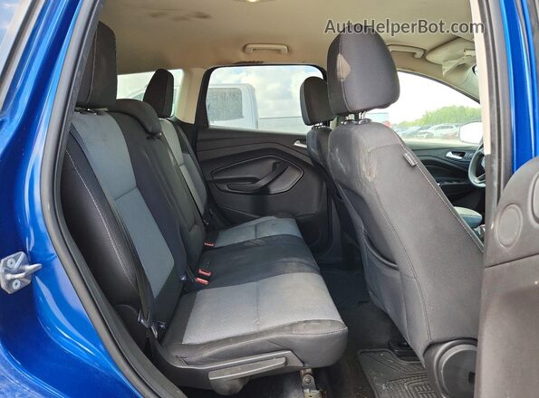 1FMCU0GD2HUE05786 2017 FORD ESCAPE Blue Rear interior view