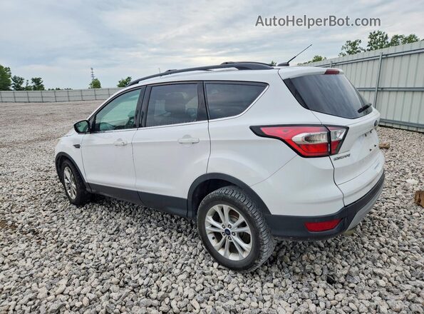 1FMCU0GD2HUE26489 2017 FORD ESCAPE Белый Задняя левая четверть