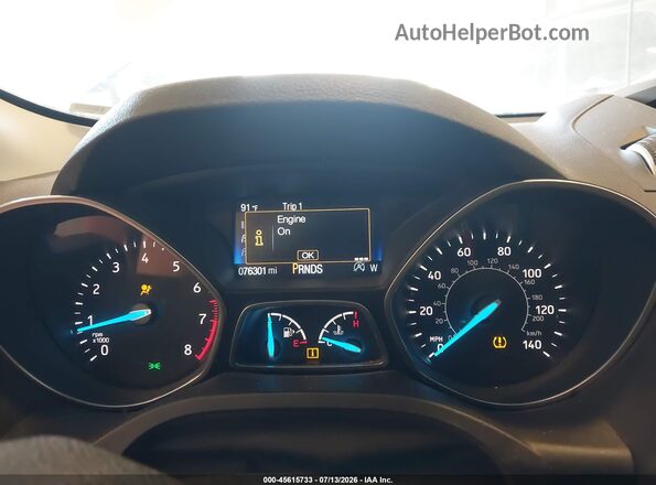 1FMCU0GD2HUE45740 2017 FORD ESCAPE Silver Vista de los asientos traseros