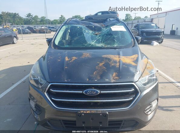 1FMCU0GD2HUE66703 2017 FORD ESCAPE Gray Front view