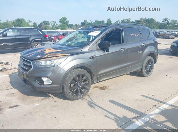 1FMCU0GD2HUE66703 2017 FORD ESCAPE Gray Front left