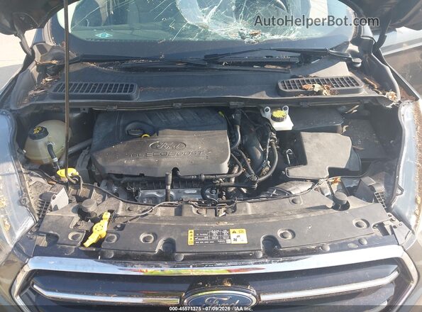 1FMCU0GD2HUE66703 2017 FORD ESCAPE Gray Rear view