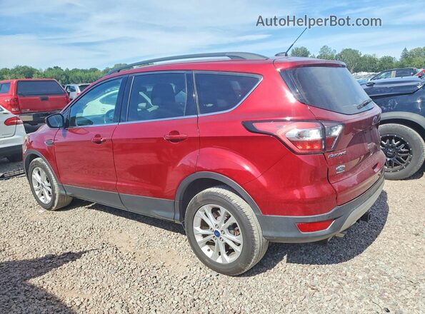 1FMCU0GD2HUE84330 2017 FORD ESCAPE Red Trasero izquierdo