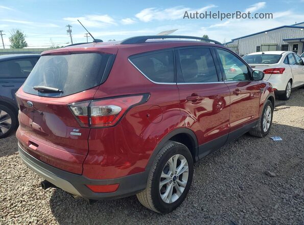 1FMCU0GD2HUE84330 2017 FORD ESCAPE Red Trasero derecho