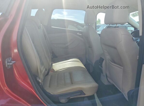 1FMCU0GD2HUE84330 2017 FORD ESCAPE Red Vista interior trasera