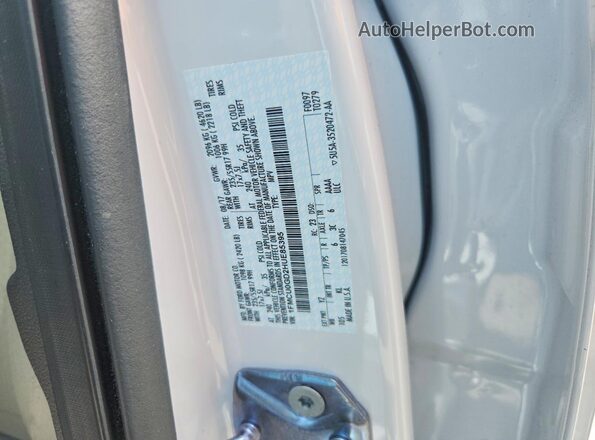 1FMCU0GD2HUE85395 2017 FORD ESCAPE White Widok komory silnika