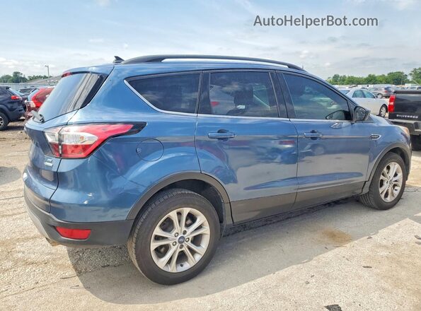 1FMCU0GD2JUA52018 2018 FORD ESCAPE Blue Trasero derecho