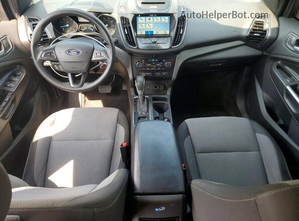 1FMCU0GD2JUA52018 2018 FORD ESCAPE Blue Vista del salpicadero