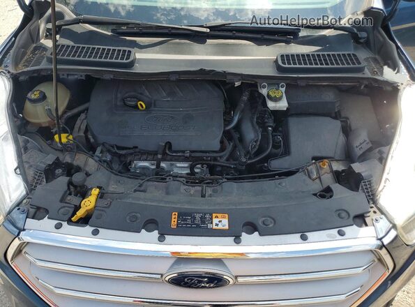 1FMCU0GD2JUA52018 2018 FORD ESCAPE Blue Vista del compartimento del motor