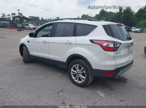 1FMCU0GD2JUA69109 2018 FORD ESCAPE Белый Задняя левая четверть