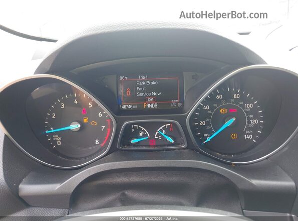 1FMCU0GD2JUA69109 2018 FORD ESCAPE Белый Вид задних сидений