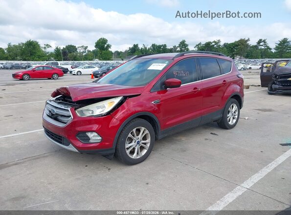 1FMCU0GD2JUA79428 2018 FORD ESCAPE Red Передня ліва чверть