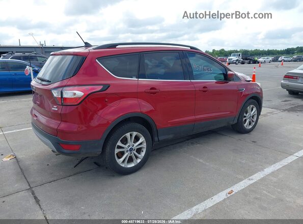 1FMCU0GD2JUA79428 2018 FORD ESCAPE Red Задня права чверть