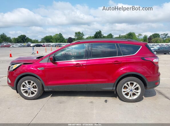 1FMCU0GD2JUA79428 2018 FORD ESCAPE Red Панорамний вид салону 360°