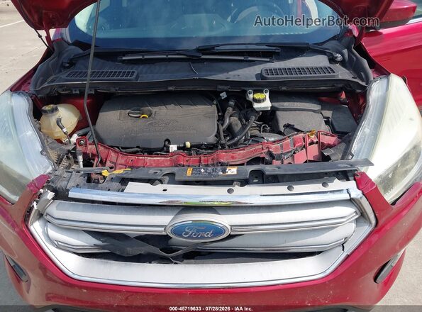 1FMCU0GD2JUA79428 2018 FORD ESCAPE Red Вид ззаду