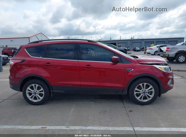 1FMCU0GD2JUA79428 2018 FORD ESCAPE Red Вид задньої частини салону