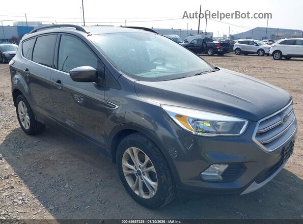 1FMCU0GD2JUA88288 2018 FORD ESCAPE Gray Widok z przodu