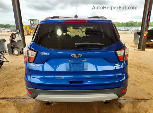 1FMCU0GD2JUB03355 2018 FORD ESCAPE Синий Вид сзади