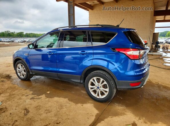 1FMCU0GD2JUB03355 2018 FORD ESCAPE Синий Задняя левая четверть