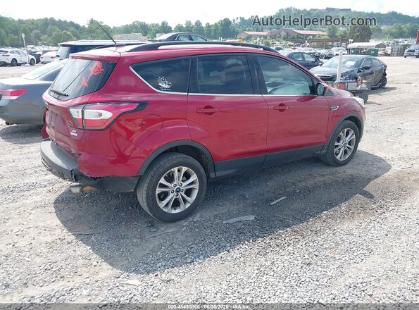 1FMCU0GD2JUB35707 2018 FORD ESCAPE Red Trasero derecho