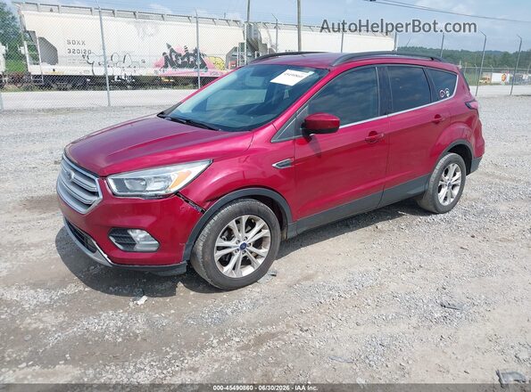 1FMCU0GD2JUB35707 2018 FORD ESCAPE Red Vista tres cuartos delantera izquierda