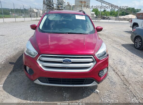 1FMCU0GD2JUB35707 2018 FORD ESCAPE Red Vista del cuadro de instrumentos