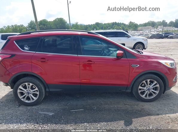 1FMCU0GD2JUB35707 2018 FORD ESCAPE Red Vista interior trasera
