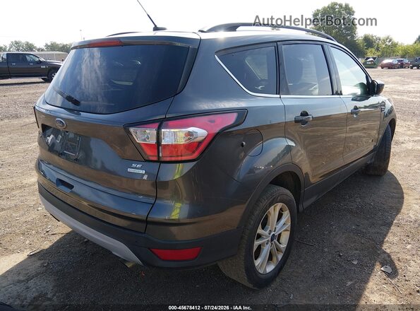 1FMCU0GD2JUB61711 2018 FORD ESCAPE Gray Tył prawy