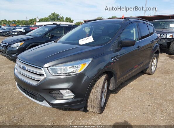 1FMCU0GD2JUB61711 2018 FORD ESCAPE Gray Przód lewy