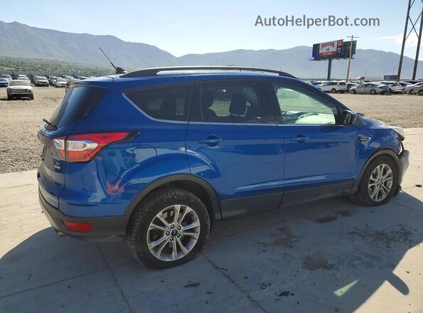 1FMCU0GD2JUC04606 2018 FORD ESCAPE Blue Trasero derecho