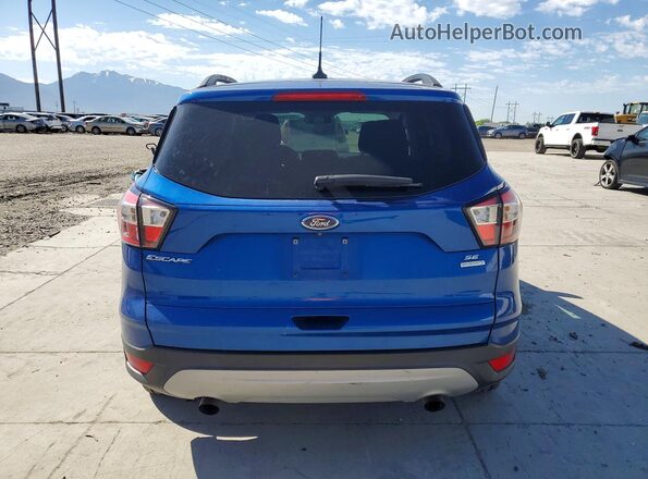 1FMCU0GD2JUC04606 2018 FORD ESCAPE Blue Vista trasera