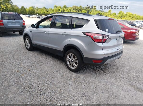 1FMCU0GD2JUC46791 2018 FORD ESCAPE Silver Trasero izquierdo