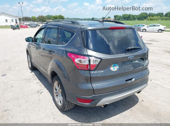 1FMCU0GD2JUC90516 2018 FORD ESCAPE Gray Tył lewy