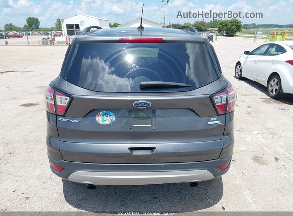 1FMCU0GD2JUC90516 2018 FORD ESCAPE Gray 