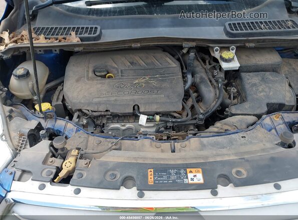 1FMCU0GD2JUD39004 2018 FORD ESCAPE Синий Вид сзади