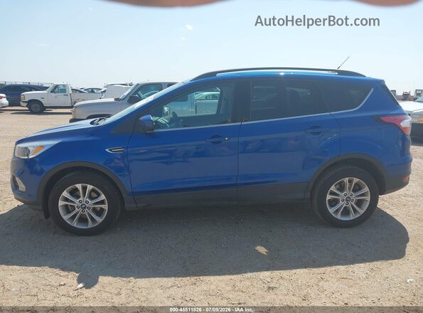 1FMCU0GD2JUD52139 2018 FORD ESCAPE Blue Панорамний вид салону 360°
