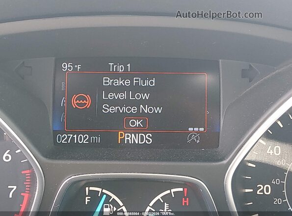 1FMCU0GD2JUD54442 2018 FORD ESCAPE Красный 