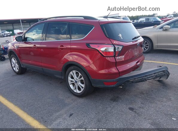 1FMCU0GD2JUD54442 2018 FORD ESCAPE Красный Задняя левая четверть
