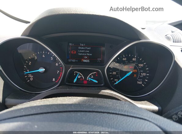 1FMCU0GD2JUD54442 2018 FORD ESCAPE Красный Вид задних сидений