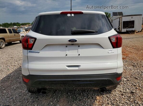 1FMCU0GD2KUA73419 2019 FORD ESCAPE White უკანა ხედი