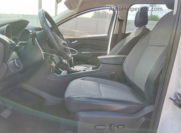 1FMCU0GD2KUA73419 2019 FORD ESCAPE White წინა სალონის ხედი