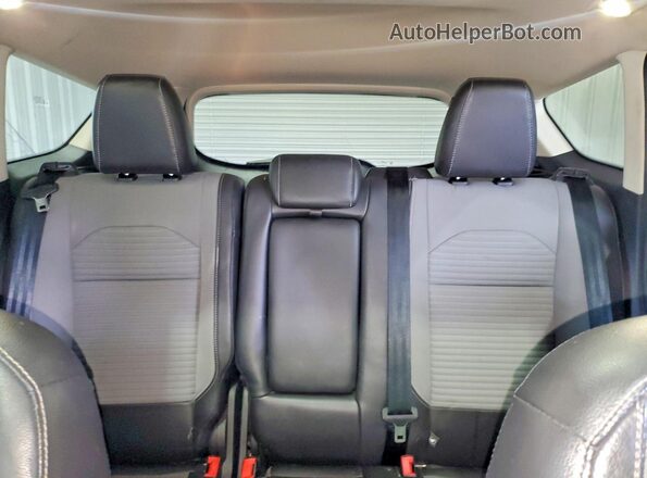 1FMCU0GD3HUA02951 2017 FORD ESCAPE Black Rear seats view
