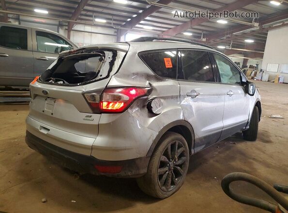 1FMCU0GD3HUA12458 2017 FORD ESCAPE Silver Rear right