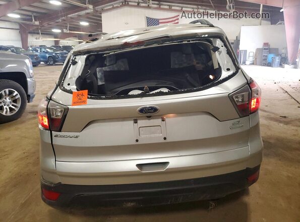 1FMCU0GD3HUA12458 2017 FORD ESCAPE Silver Rear view
