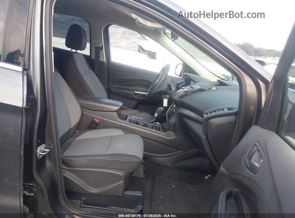 1FMCU0GD3HUA16428 2017 FORD ESCAPE Gray წინა სალონის ხედი