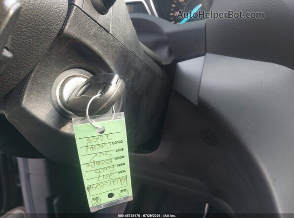 1FMCU0GD3HUA16428 2017 FORD ESCAPE Gray წინა პანელის ხედი